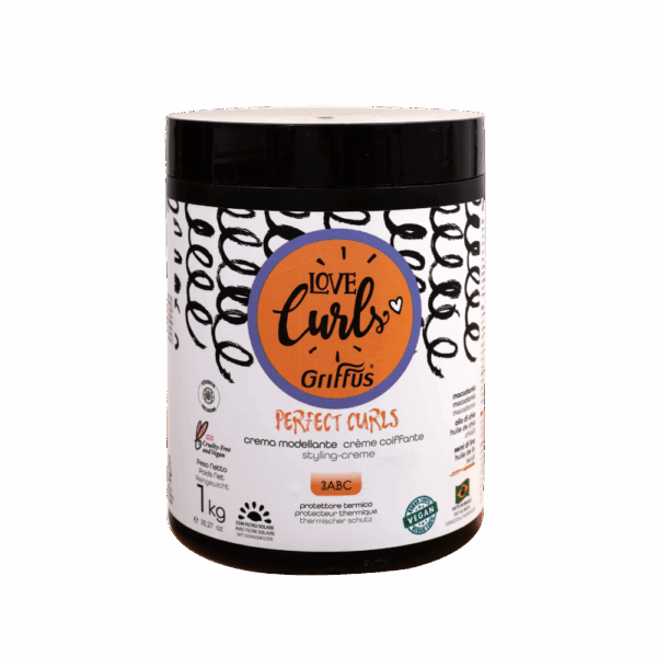 Crème coiffante Perfect Curls de face – Cheveux bouclés