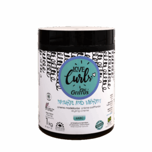 Crème coiffante Natural & Vibrant 1kg – Cheveux crépus | Griffus