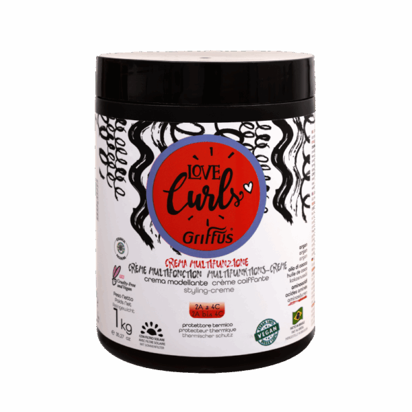 Image de face de la Crème 3-en-1 Love Curls 1 kg de Griffus