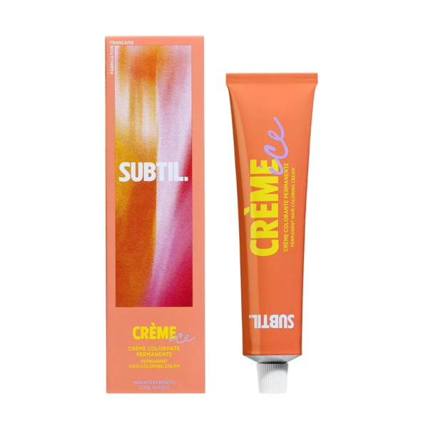 Tube de coloration Crème de la marque Subtil