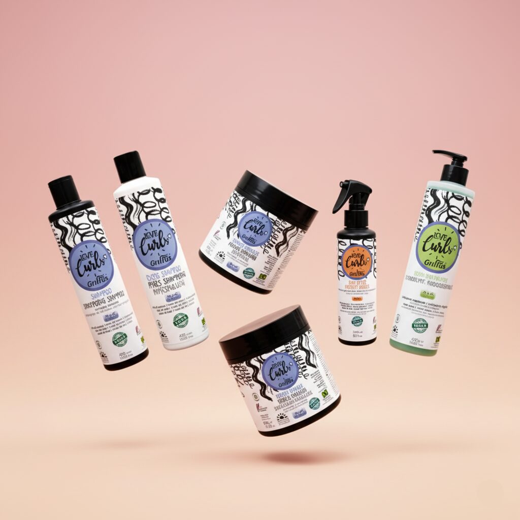 Modèle aux boucles définies — Love Curls