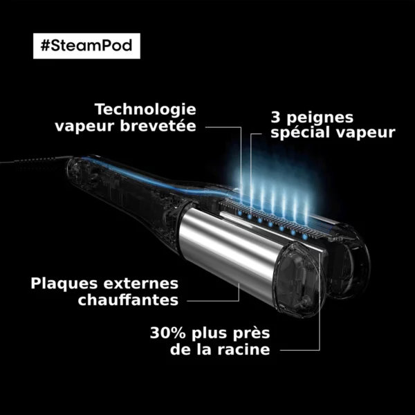 4 Lisseur Boucleur vapeur SteamPod 4 L'Oréal Professionnel